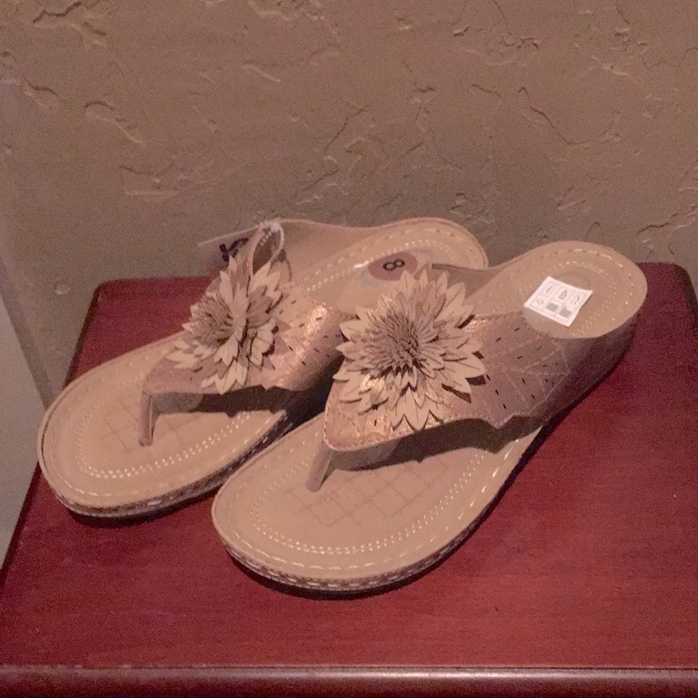 Italina Sandals Size 8 NWT